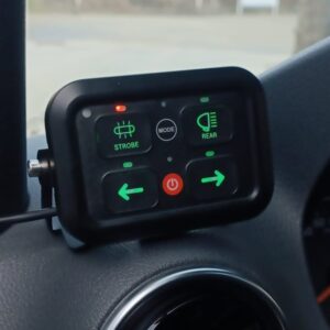 Télécommande 4/8 touches avec boite à fusibles + Autocollants