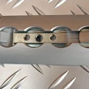 Bloc coulissant 2x M6