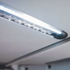 Rail aéro + éclairage led intégré