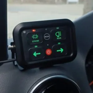 Télécommande 4/8 touches avec boite à fusibles + Autocollants